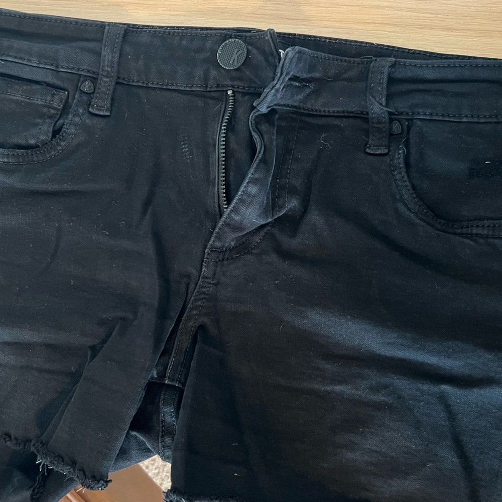 Kut from the Kloth Black Jean Shorts